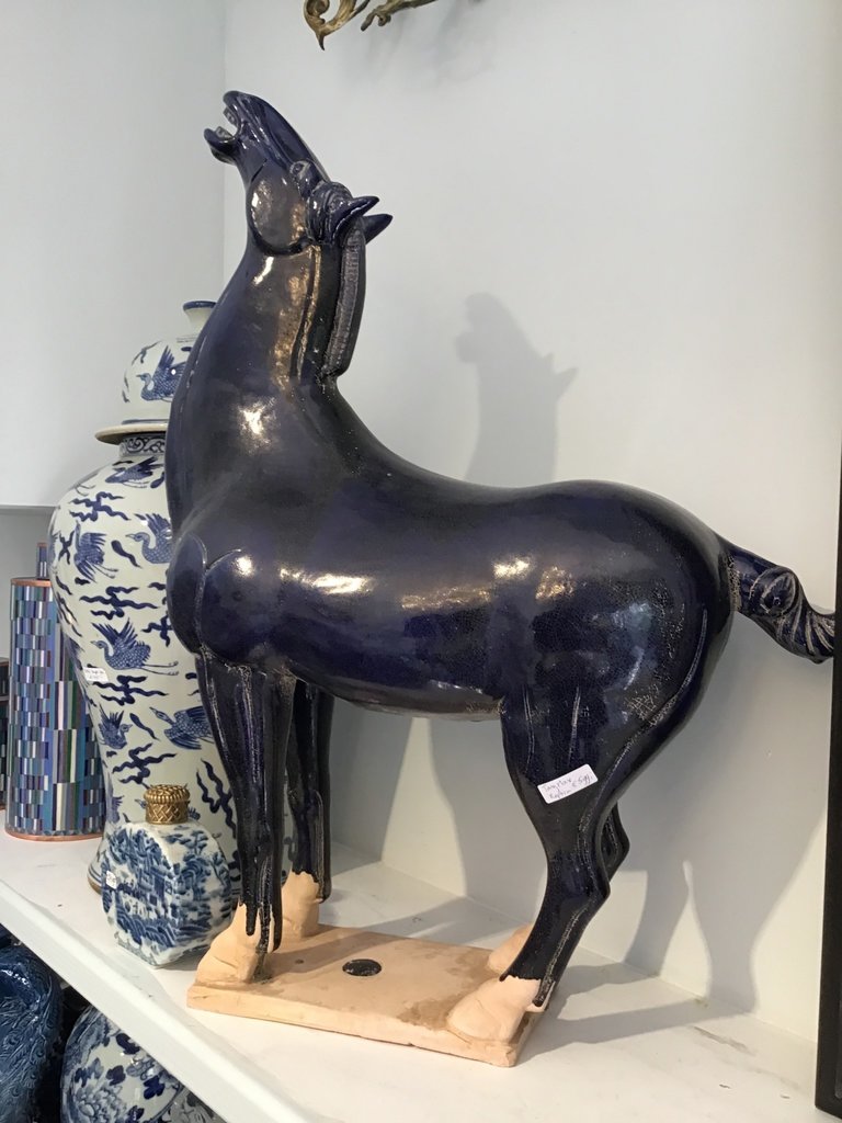 Replica van paardensculptuur uit de Tang-dynastie