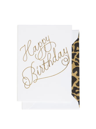 Cardsome Happy Birthday Curly card Cardsome Happy Birthday Curly card