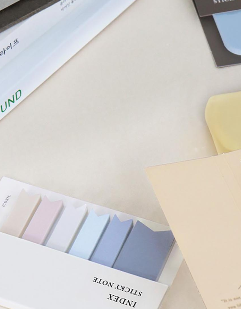 Iconic Sticky note pad - Cotton colorscheme