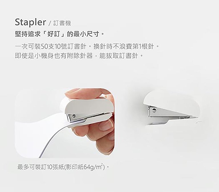 Kantoorbenodigdheden reis - set