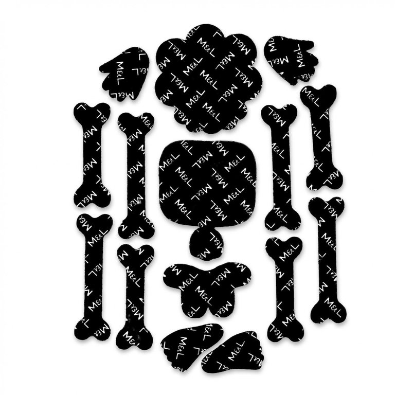 Macon & Lesquoy Strijkapplicatie - 'Lucha'  skelet