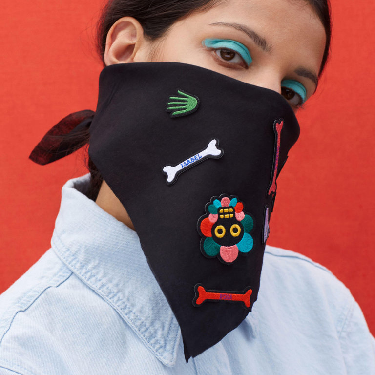 Macon & Lesquoy Strijkapplicatie - 'Lucha'  skelet