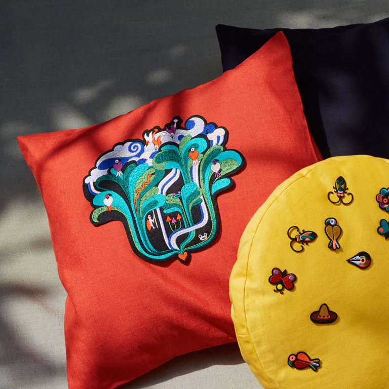 Macon & Lesquoy Strijkapplicaties - Mini monarch butterflies