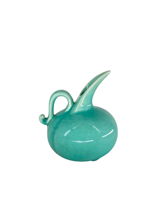 Vintage Turquoise little  beak jug Vintage Turquoise little  beak jug