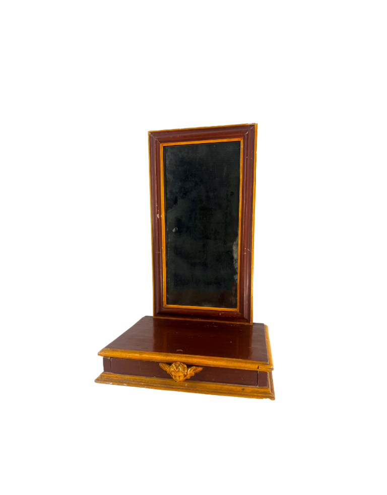Vintage 18th century Italian boudoir mirror