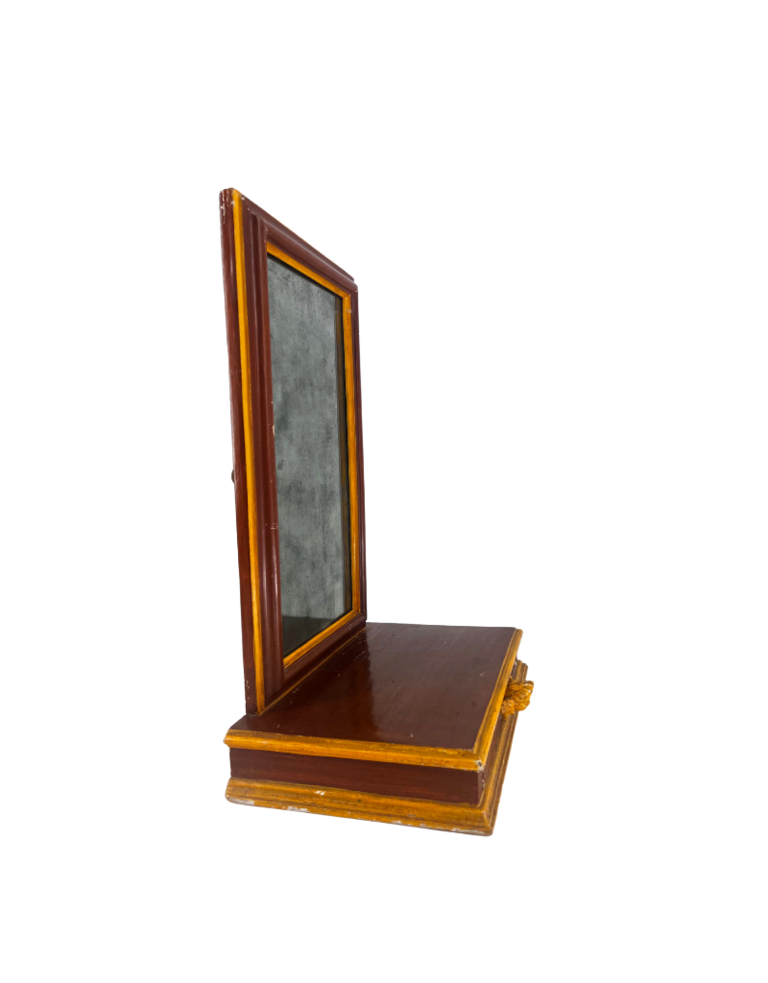 Vintage 18th century Italian boudoir mirror