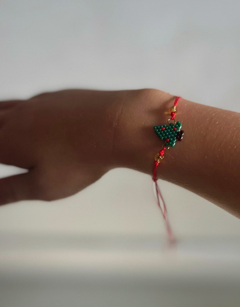 Noï/Natural Life Kerstboom armbandje