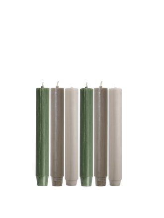 Rustik Lys Diner kaarsen set - Natuur - 18 cm Rustik Lys Diner kaarsen set - Natuur - 18 cm