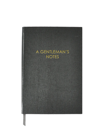 Sloane Stationery A gentleman's notes - Grey notebook Sloane Stationery A gentleman's notes - Grey notebook