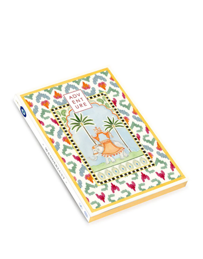 Sloane Stationery Notebook - Wanderlust illustrated