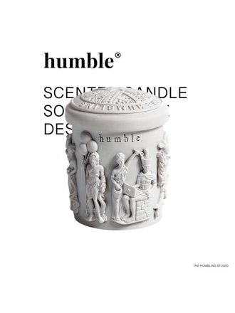 Parthenon container and scented candle - Sunrise Parthenon container and scented candle - Sunrise