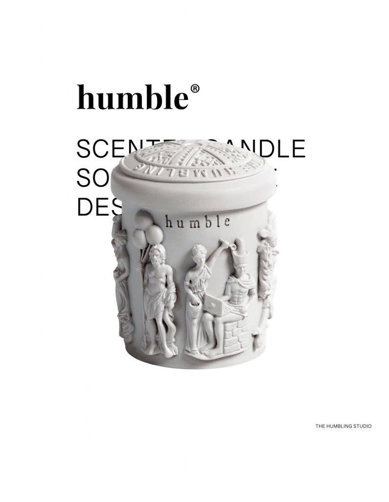 Parthenon container and scented candle - Sunrise