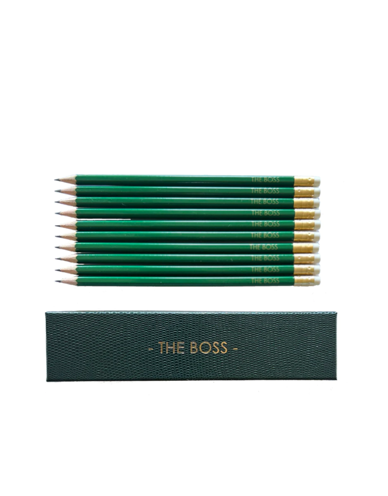 Sloane Stationery Potloden - the boss  - doosje van 10