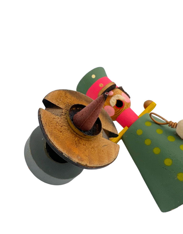 Vintage Vintage raucherman- Smokeman - green soldier