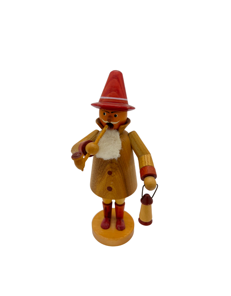 Vintage Räuchermann - Smoke man with lantern