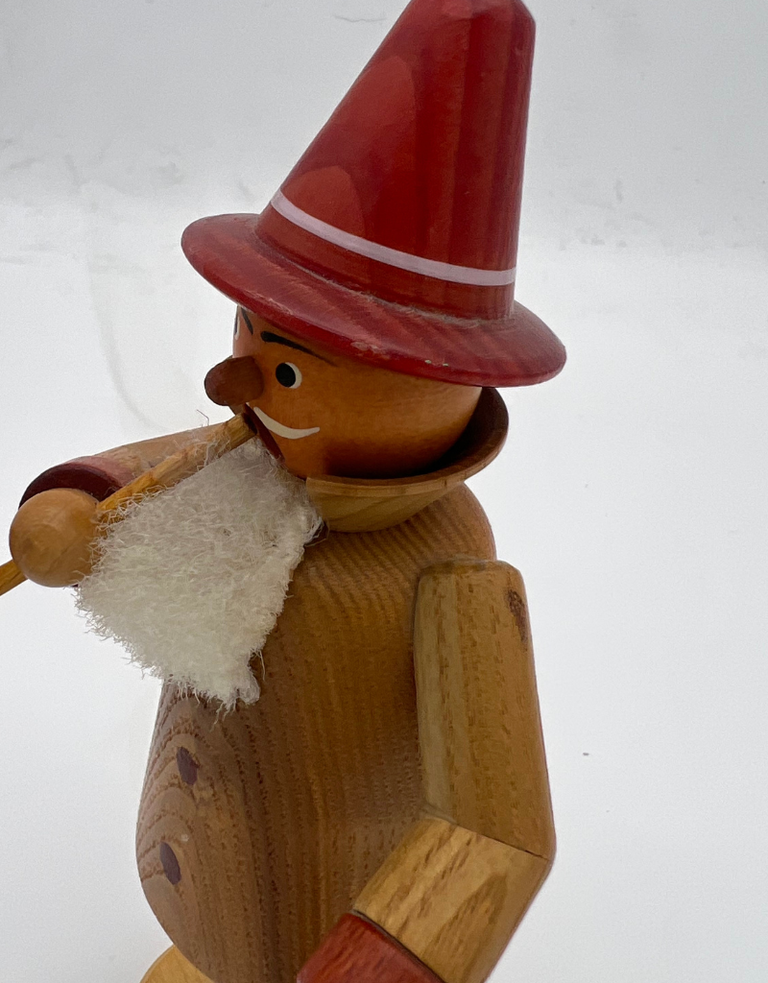 Vintage Räuchermann - Smoke man with lantern