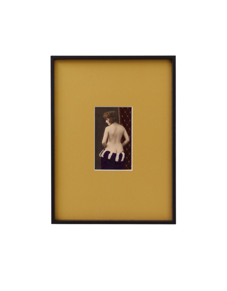 Depth of Field Historical  Photograph - Nude in gold