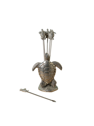 Cocktail prikker set - Schildpad Cocktail prikker set - Schildpad