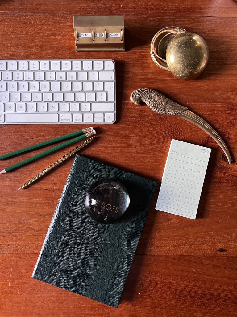 Sloane Stationery The Boss - A5 notitieboek - groen