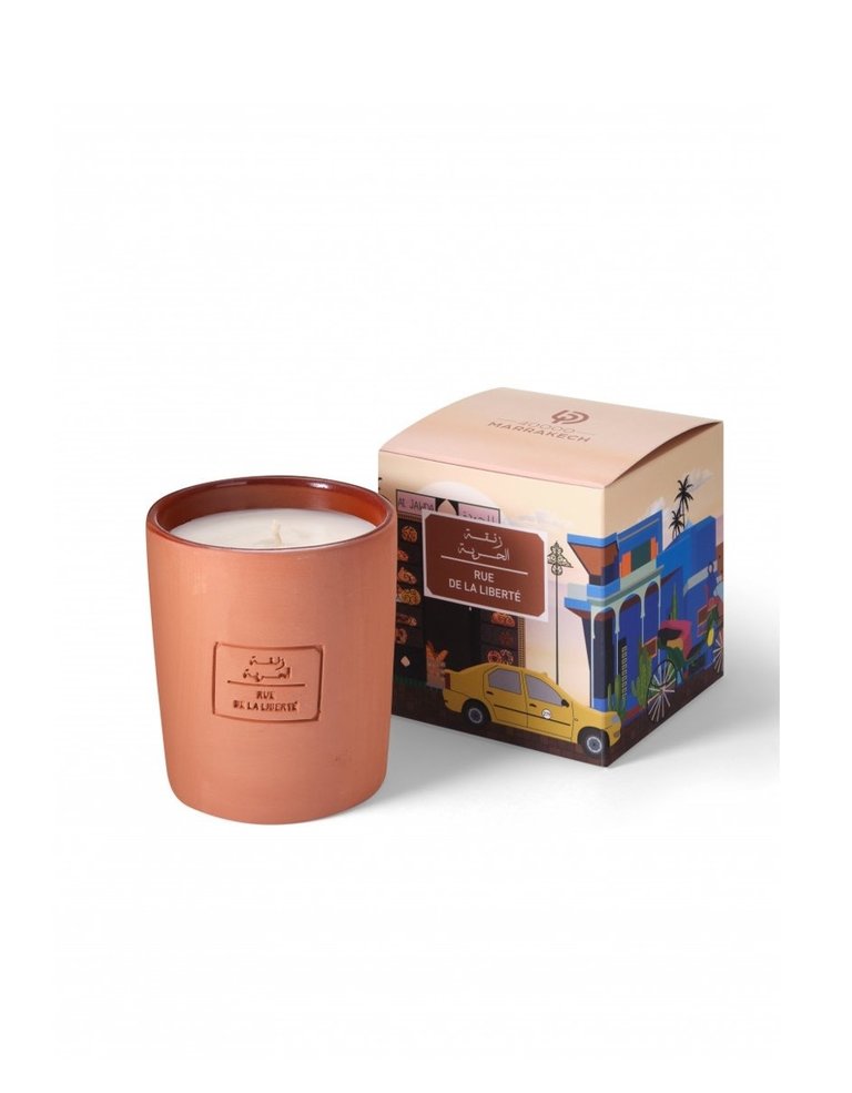 Côté Bougie Scented candle  - Rue de la liberté  - 4000 Marrakech series