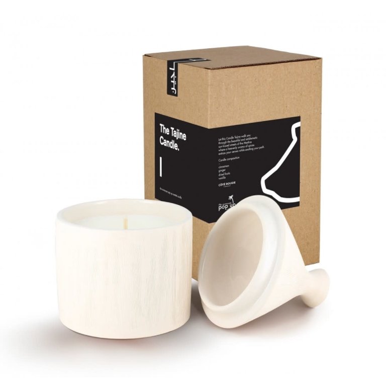 Côté Bougie Scented candle - White Tajine - Ginger