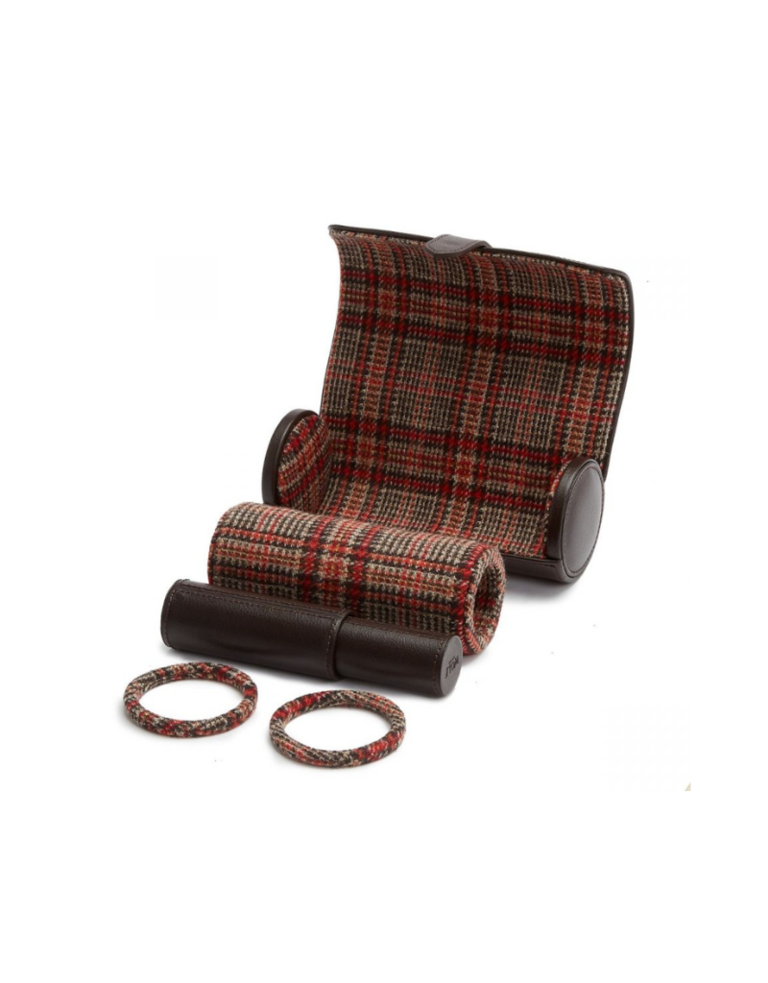 WOLF Triple Watch Roll with Cigar Case - WM Brown
