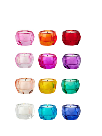 Giftcompany Crystal tealight holder - 12 colors Giftcompany Crystal tealight holder - 12 colors