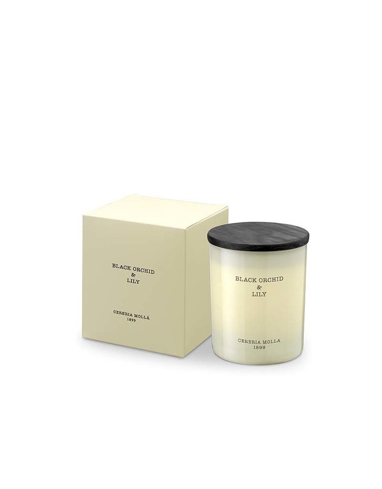 Cerería Mollá 1899 Scented candle -Black Orchid & Lily (230 g)