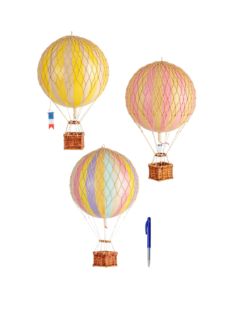 Authentic Models Luchtballon - Ø 18 cm - 3 kleuren Authentic Models Luchtballon - Ø 18 cm - 3 kleuren