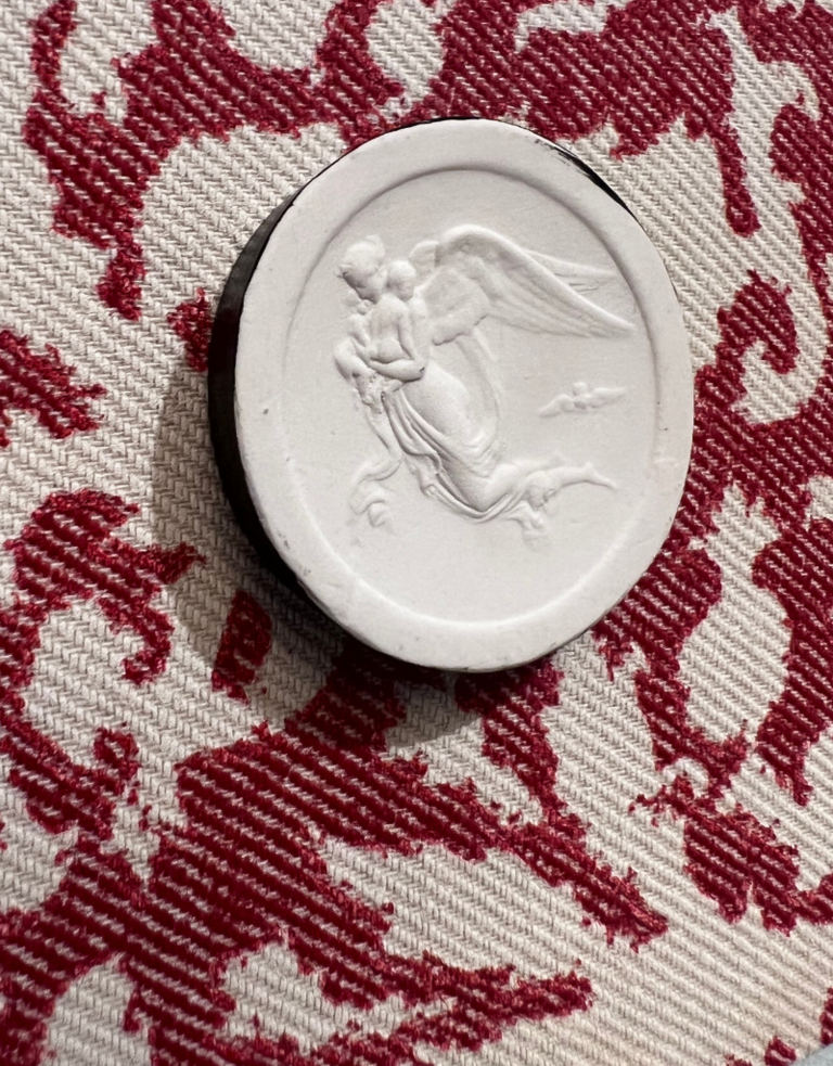 Les Cires de Bassompierre Intaglio - 'Gardian Angel'