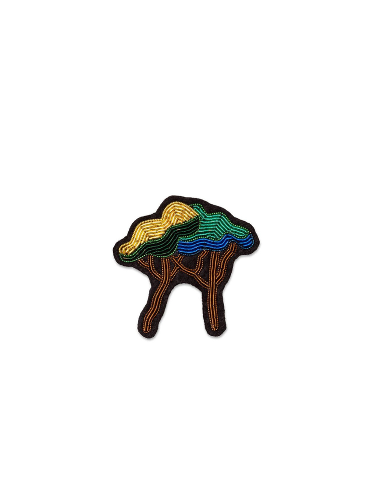 Macon & Lesquoy Brooch - Umbrella Pine trees