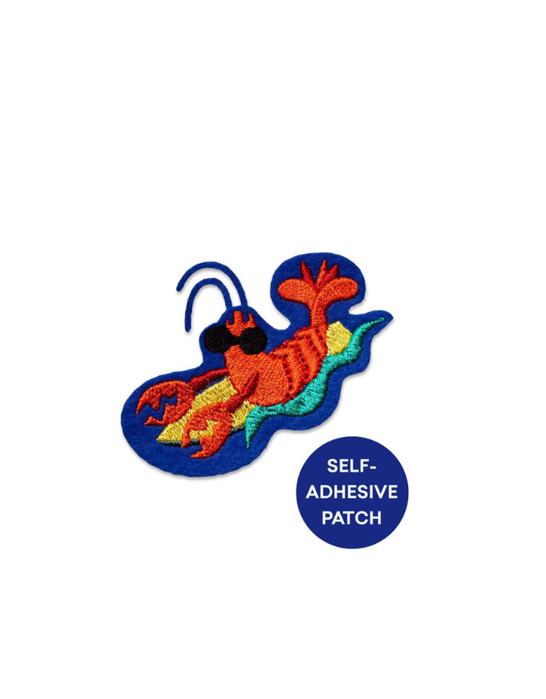 Macon & Lesquoy Sticker patch - Surfing lobster