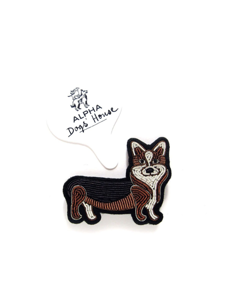 Macon & Lesquoy Brooch - Corgi