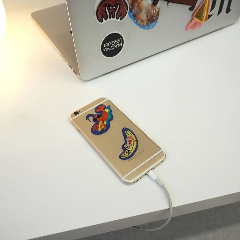 Macon & Lesquoy Sticker patch - Surfing lobster