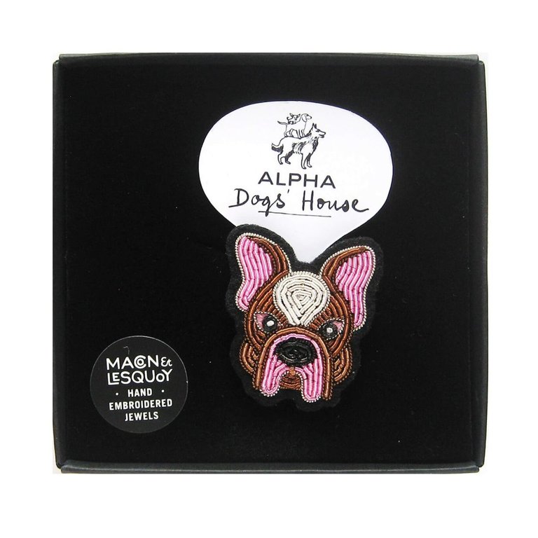 Macon & Lesquoy Brooch - Bulldog