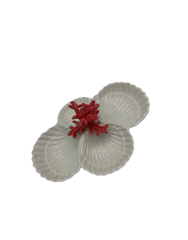 Les Ottomans Coral appetizer platter