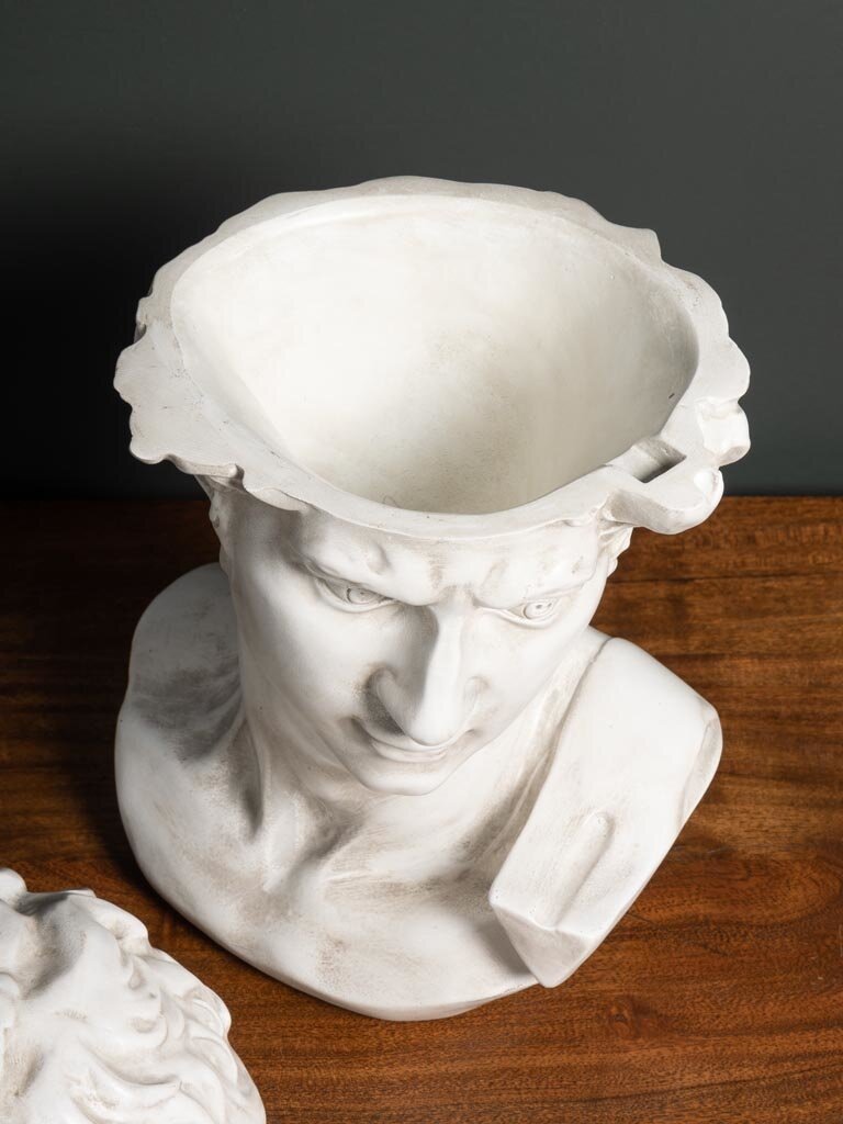 Head box - David made of resin