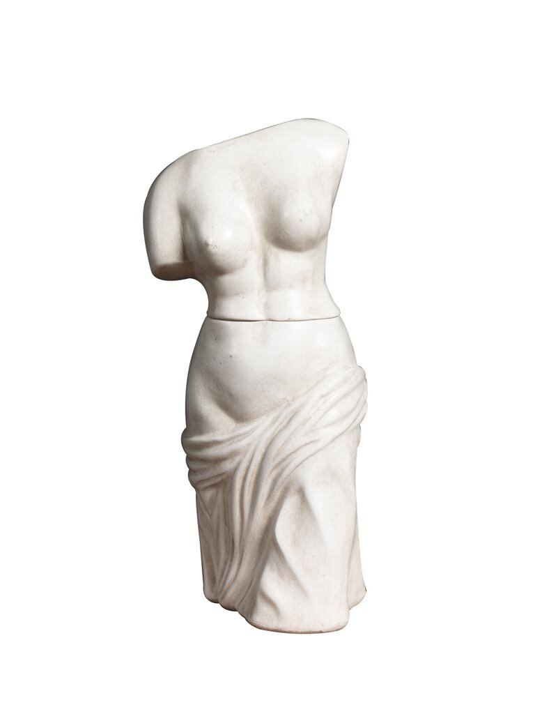 Borstbeeld Doos- Venus gemaakt van kunsthars