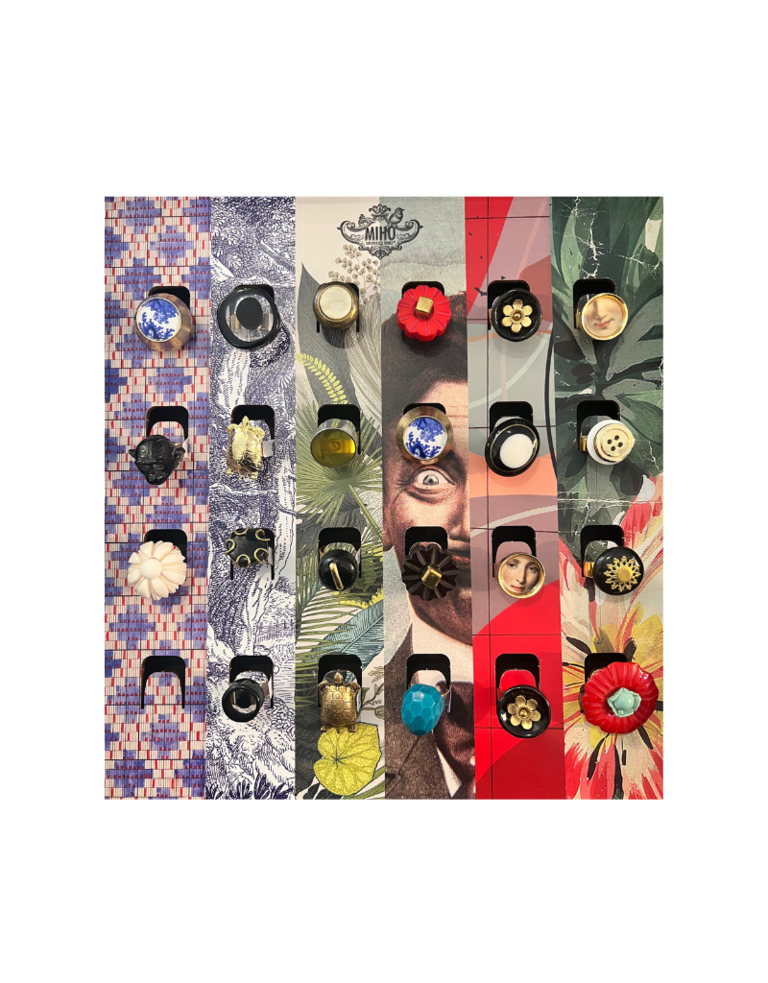 Miho - Unexpected things Adjustable statement ring