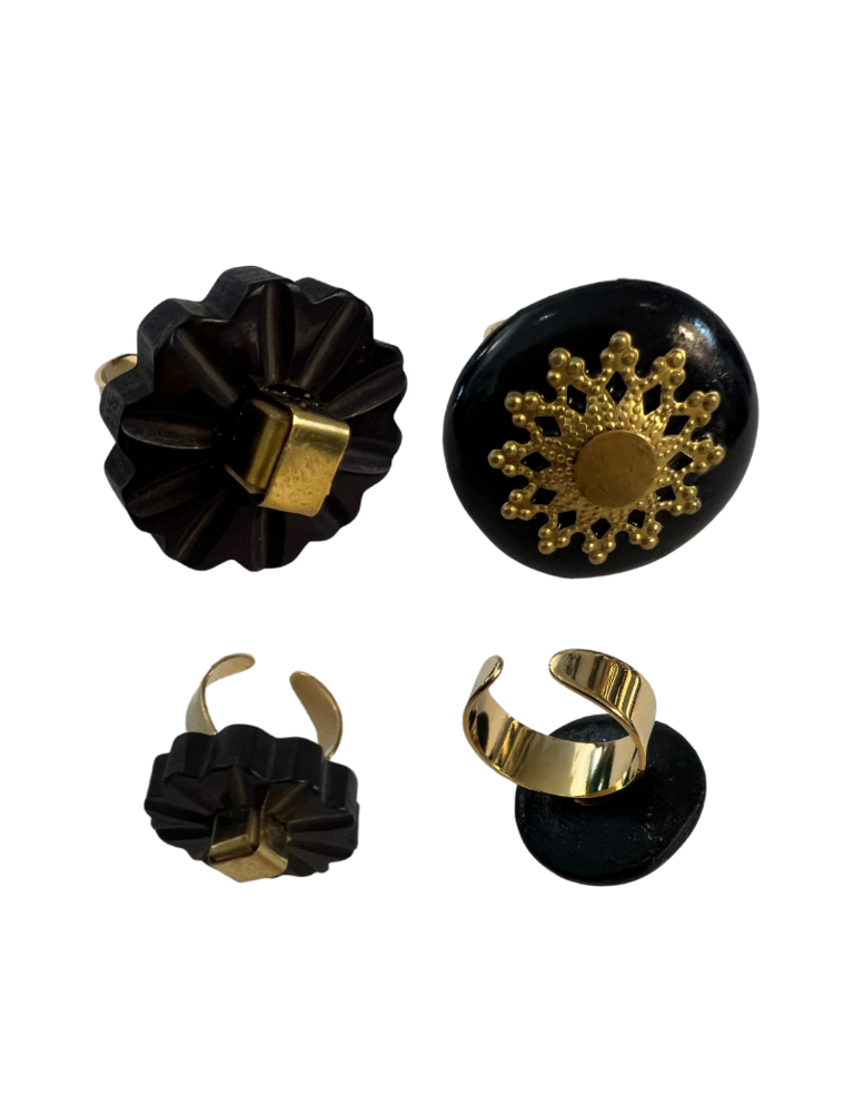 Miho - Unexpected things Adjustable statement ring