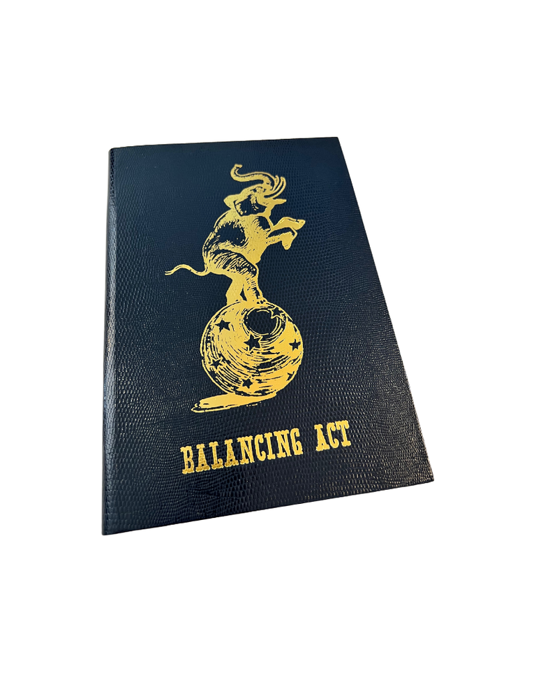 Sloane Stationery Sloane Stationery A5 journal-  Le Cirque Balancing Act