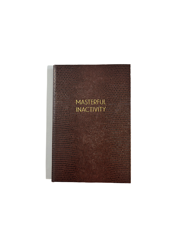 Sloane Stationery Masterful Inactivity Pocket Book from Sloane Stationery