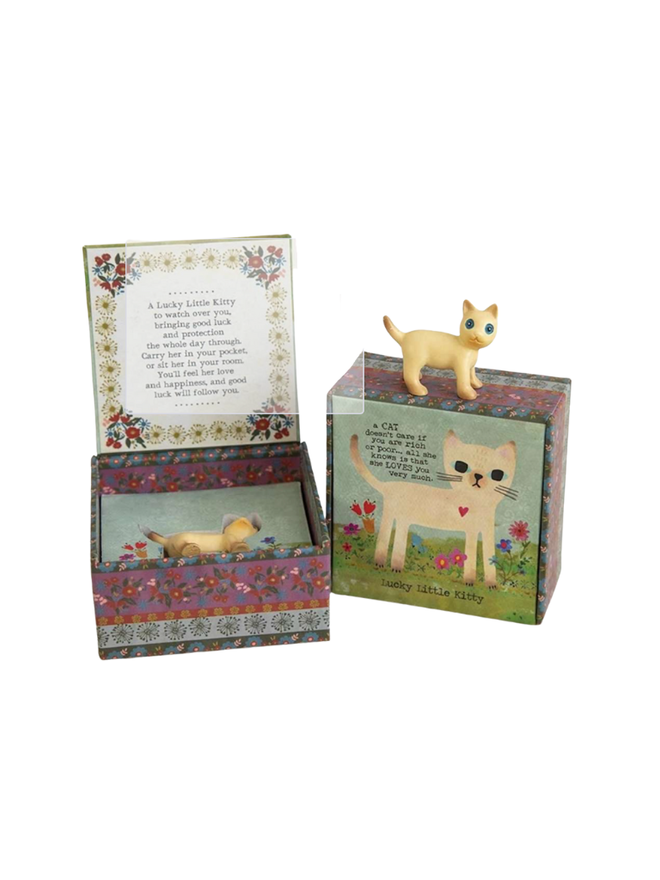 Lucky charm in a box - Puppy - Curiosa Cabinet