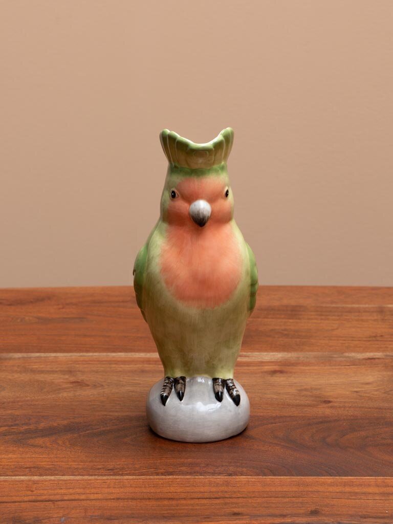 Ceramic Parrot pitcher