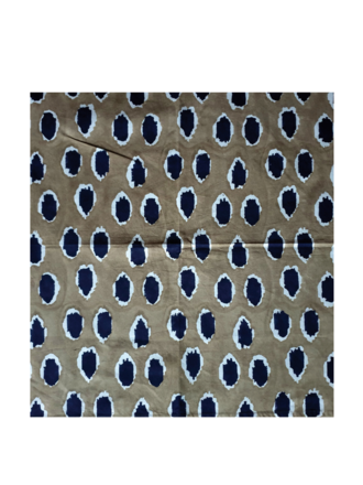 Les Ottomans Cotton table cloth -  Beige with blue dots Les Ottomans Cotton table cloth -  Beige with blue dots