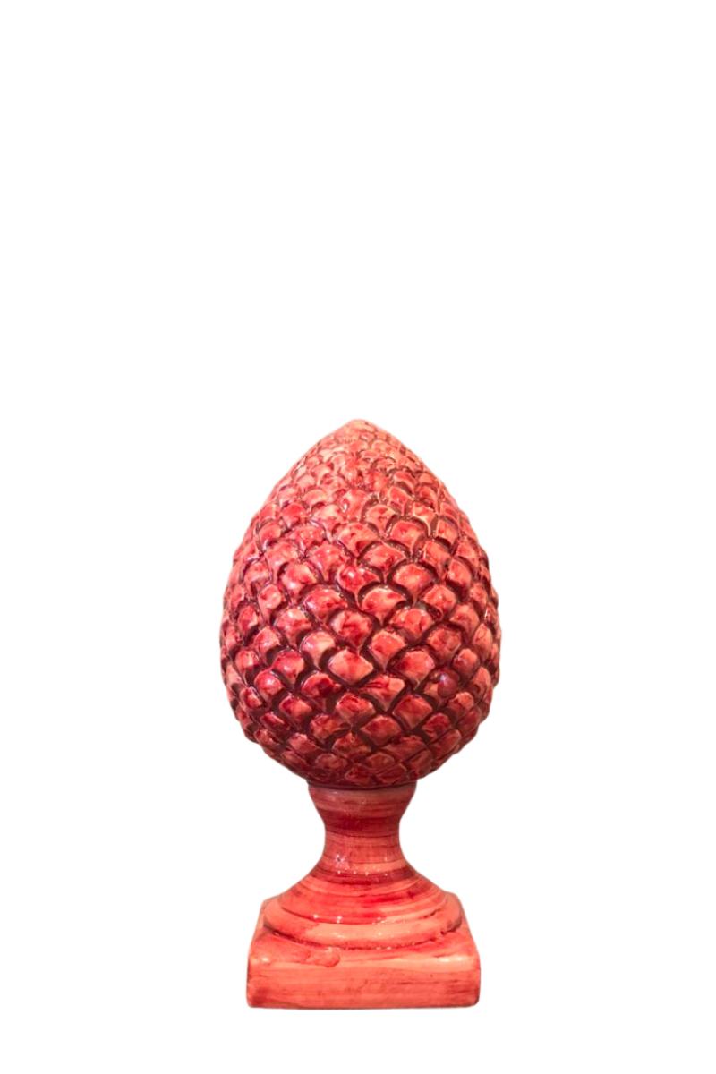 Large decorative pine cone