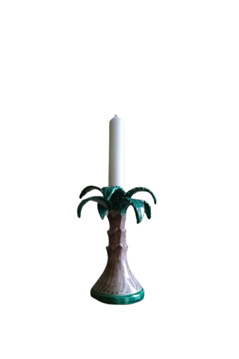 Palm Tree candle holder by Agata Treasures