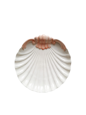 Les Ottomans Keramieken schelp Fruits de Mer schaal - groot Les Ottomans Keramieken schelp Fruits de Mer schaal - groot