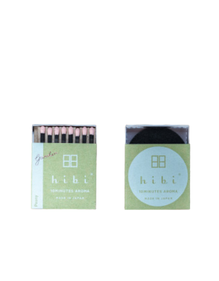 Hibi Hibi Matches - 3 Garden scents