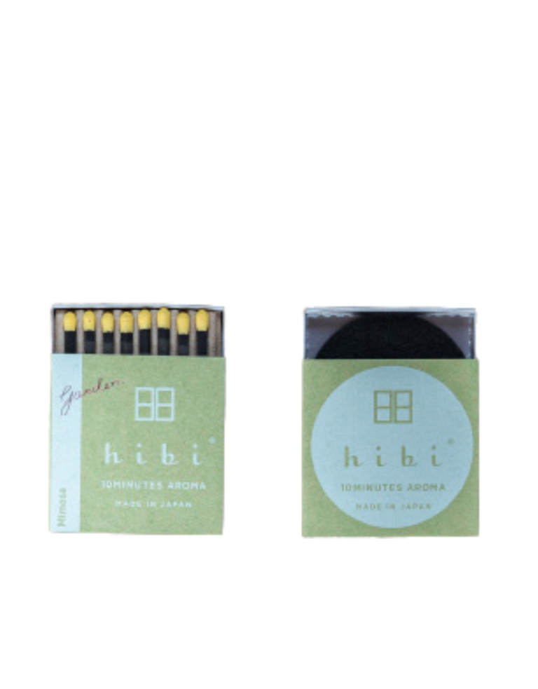 Hibi Hibi Matches - 3 Garden scents